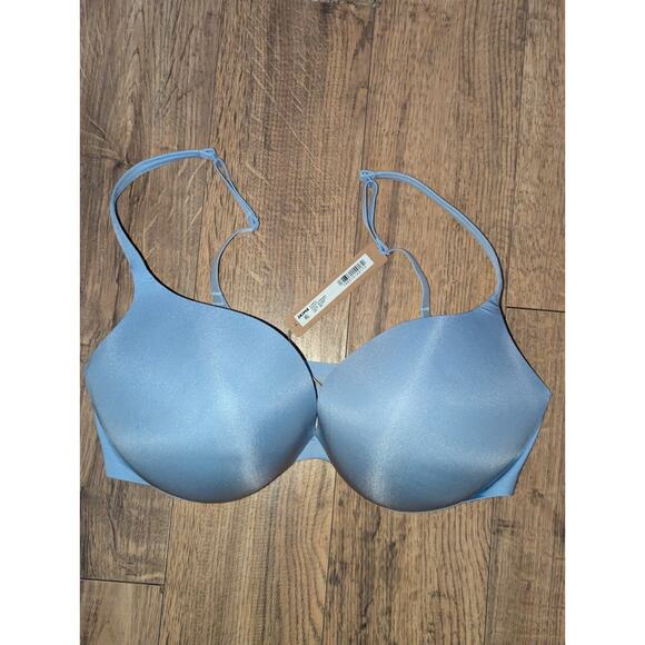 SKIMS Ultimate Push Up Plunge Bra Size 36D Glacier BA-PLG-9214 - Picture 3 of 8